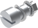 Insert slot 1.5 x 3, Zinc die matt chromed