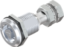 Compression latch triangular 6.5, Zinc die chrome-plated