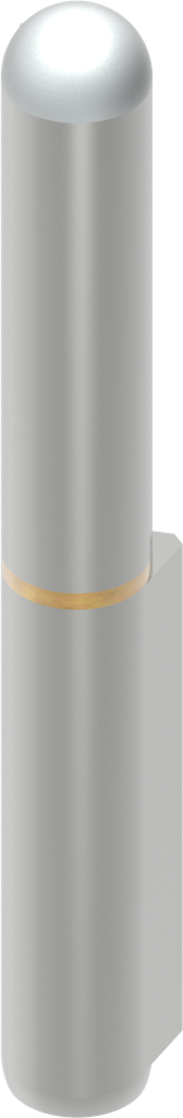 Anschweißscharnier, Stahl roh