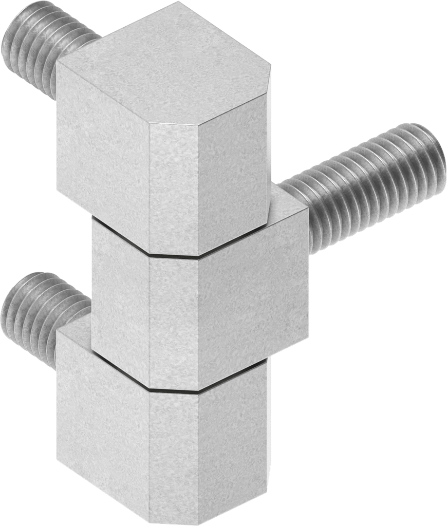 180° Hinge, Steel zinc-plated