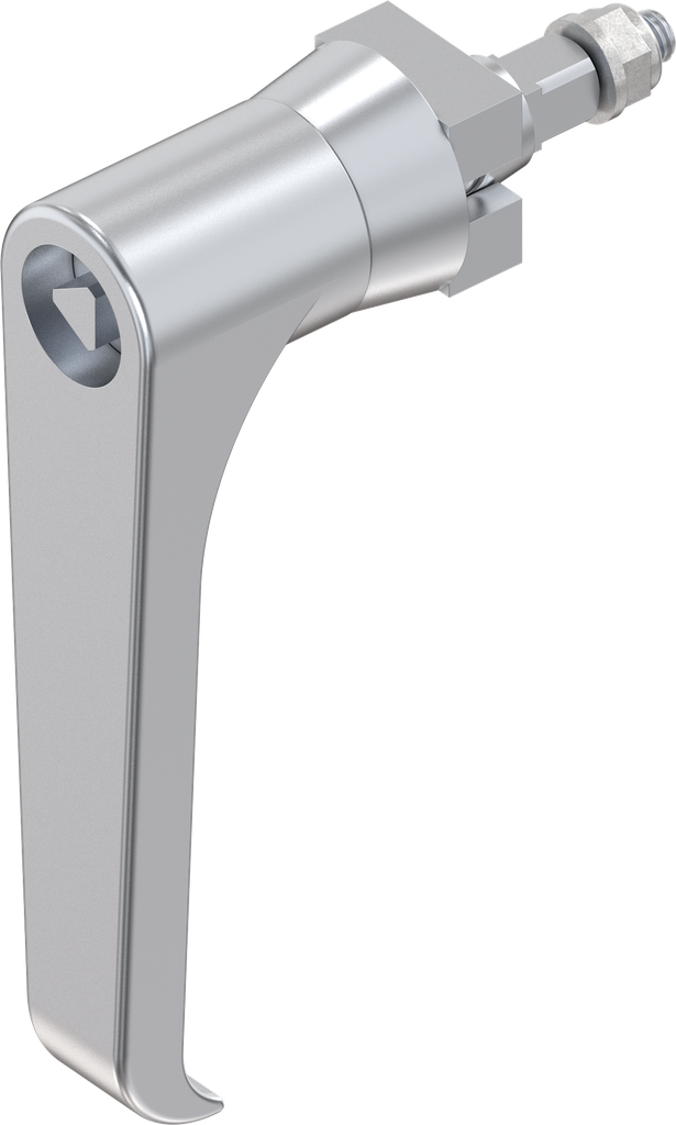 L-handle triangular 7, Zinc die chrome-plated