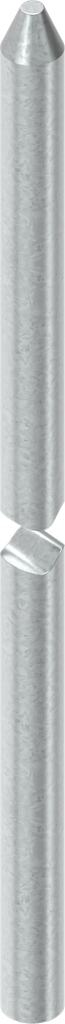 Rundstange L = 701 - 750 mm, Stahl verzinkt