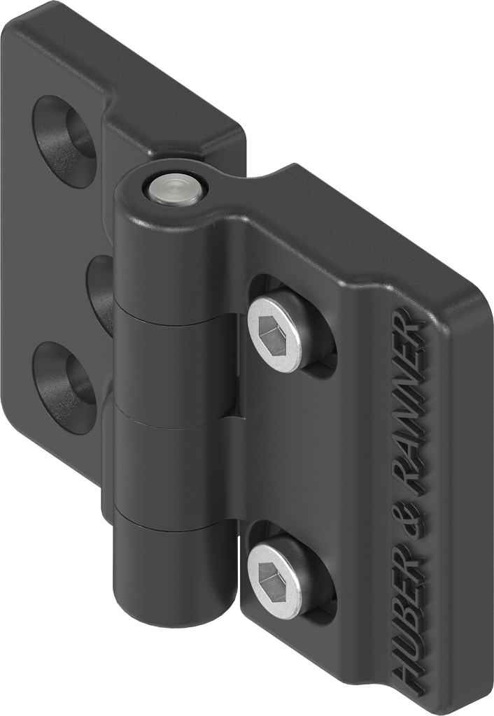 180° Scharnier verstellbar, GD-Zn schwarz gepulvert