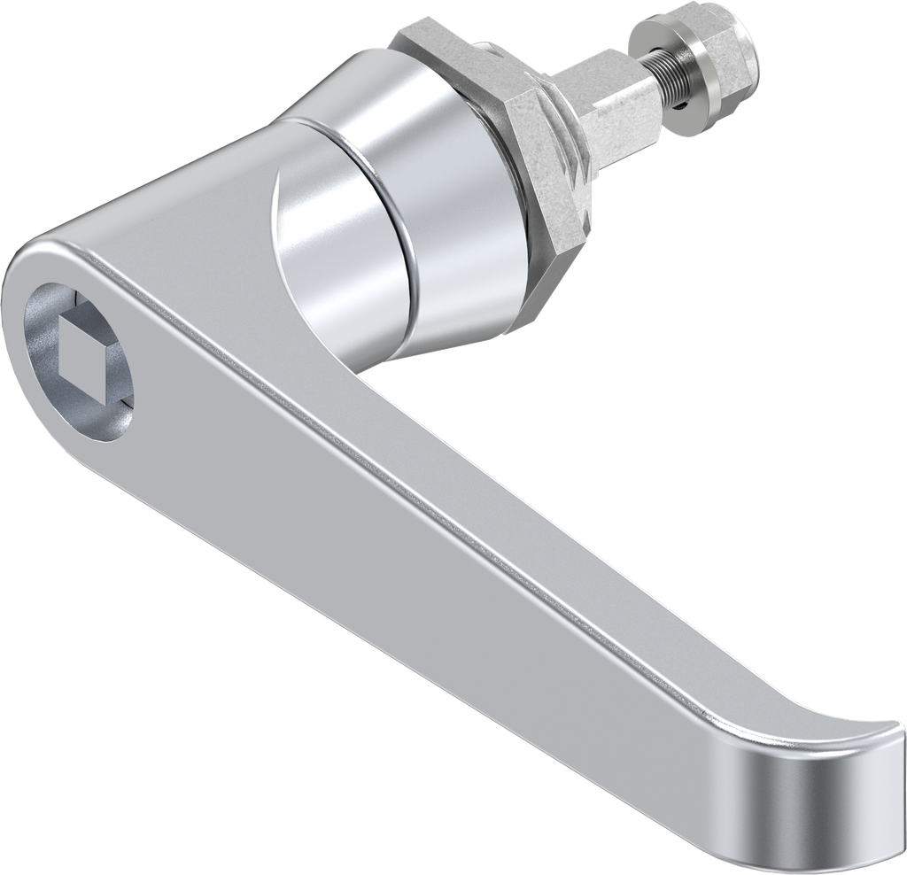 L-handle square 7, Zinc die chrome-plated