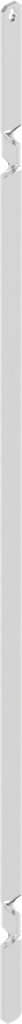 Flat rod with torsion, Stainless steel AISI 304
