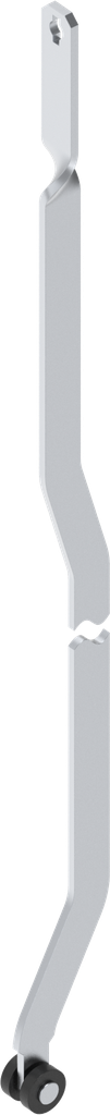 Flat rod L = 1401 - 1500 mm, Steel zinc-plated