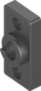 Bearing bush for Ts = 3 mm, Polyamide GF black