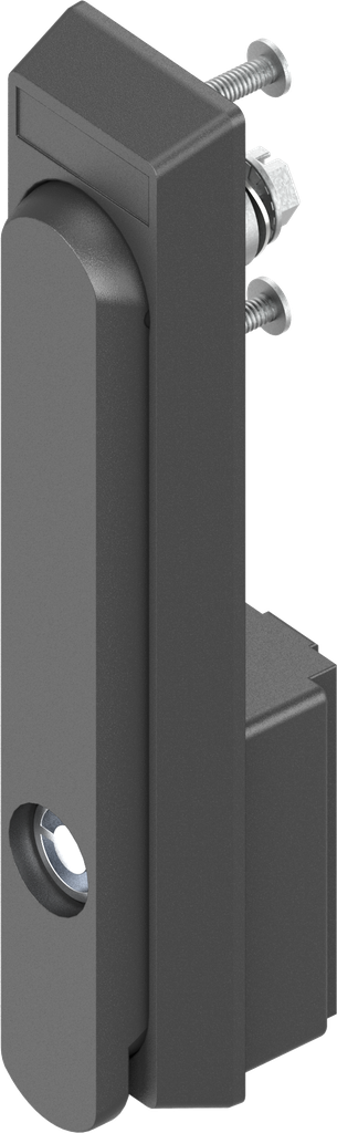 Swinghandle with insert Daimler Benz, Polyamide GF black