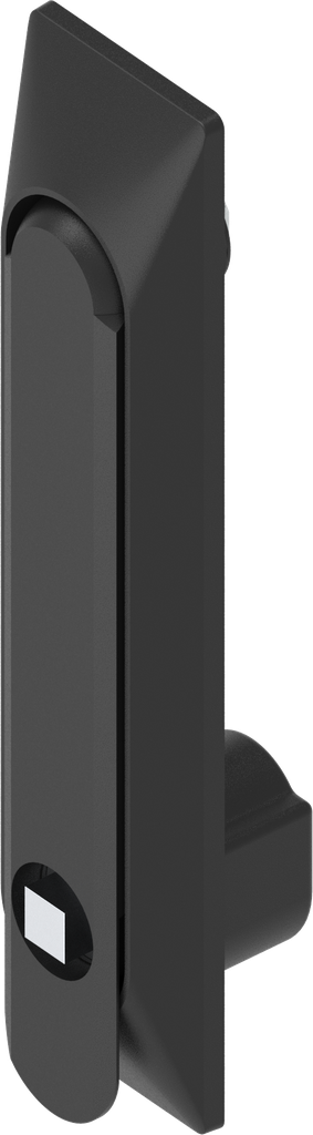 Swinghandle 1150 with universal dish with insert square 8, Polyamide and zinc die black powder-coated