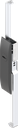 Escutcheon with rods with insert double bit 5 and mask, Polyamide GF black