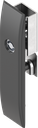 Escutcheon for rods with insert Daimler Benz, Polyamide GF black