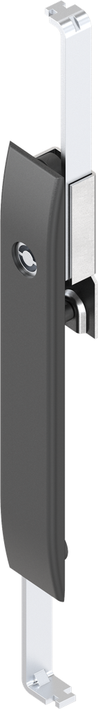 Schlüsselschild mit Schlossstangen mit Betätigung Daimler Benz, Polyamid GF schwarz