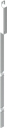 Flachstange mit Verdrehung für unten, Aluminium