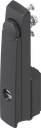 Swinghandle with insert slot 1.2 x 3, Polyamide GF black