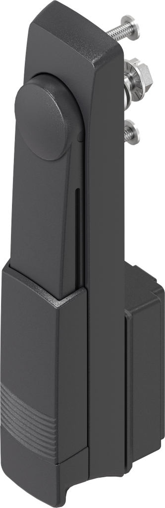 Swinghandle with insert square 6, Polyamide GF black