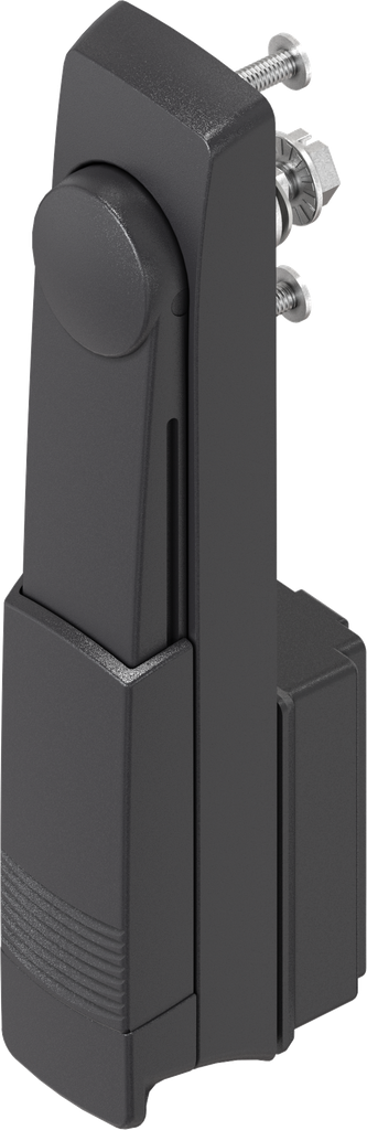 Swinghandle with insert square 8, Polyamide GF black