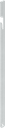 Flat rod 14 x 3 with notch for small bending area top, Steel zinc-plated