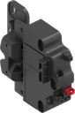 ePush Lock Elektromechanischer Druckverschluss mit Notöffnung für Schalter / Taster, Polyamid GF schwarz