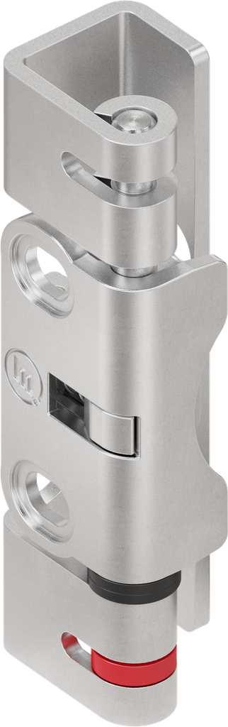 125° hinge for quick door installation, Zinc die and steel zinc-plated