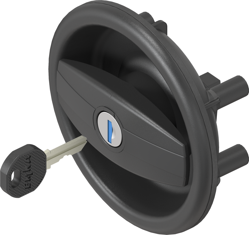 Outside handle right, Polyamide GF black
