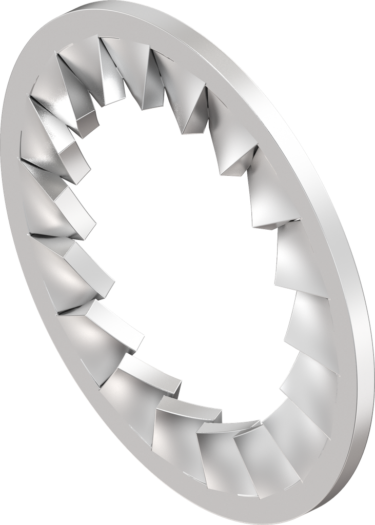 Fächerscheibe J 23, Edelstahl AISI 303