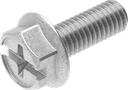 Sperrzahnschraube M6 x 16, Stahl verzinkt