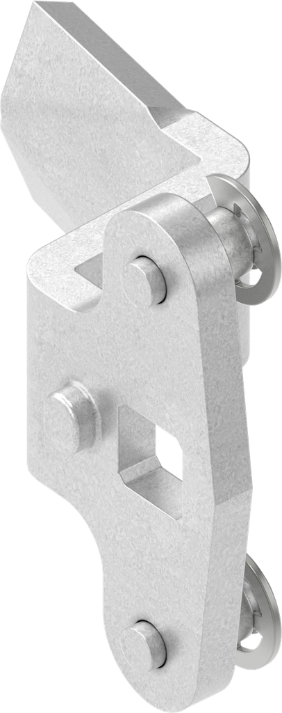 3-point cam, Steel zinc-plated