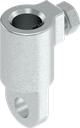 Adapter für Rundstange, GD-Zn verzinkt
