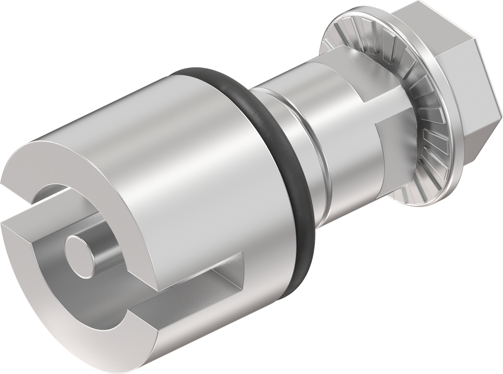 Insert double bit 3, Stainless steel AISI 303