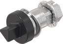 Insert triangular 7, Zinc die black powder-coated