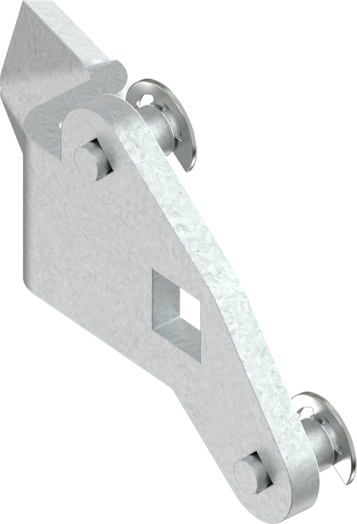 3-Point cam, right version, Steel zinc-plated