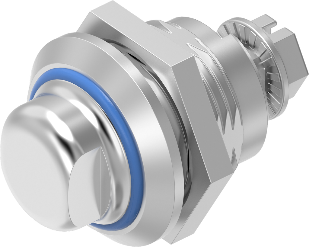 Quarter turn SW 13 for hygienic area food, Stainless steel AISI 303