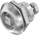 Compression latch, square 8, Stainless steel AISI 316