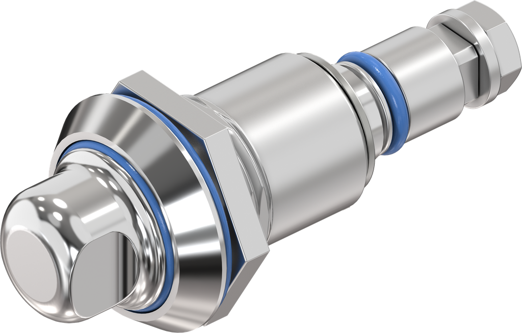 Hygiene-Dreh-Spann-Verschluss, Edelstahl AISI 316L