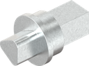 Insert triangular 8, Zinc die zinc-plated