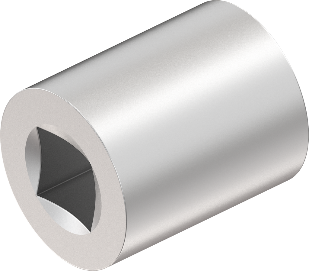 Coupling piece, Aluminium
