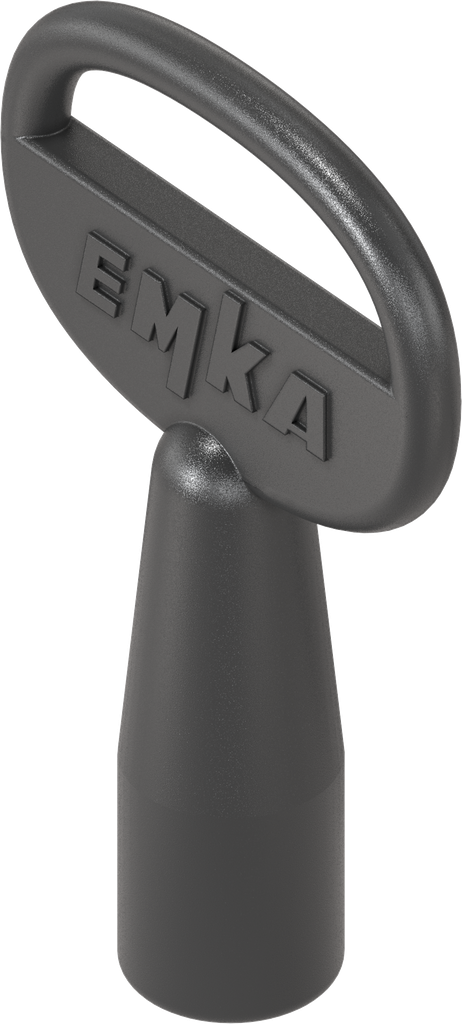 Schlüssel. 6mm VK. schwarz-   