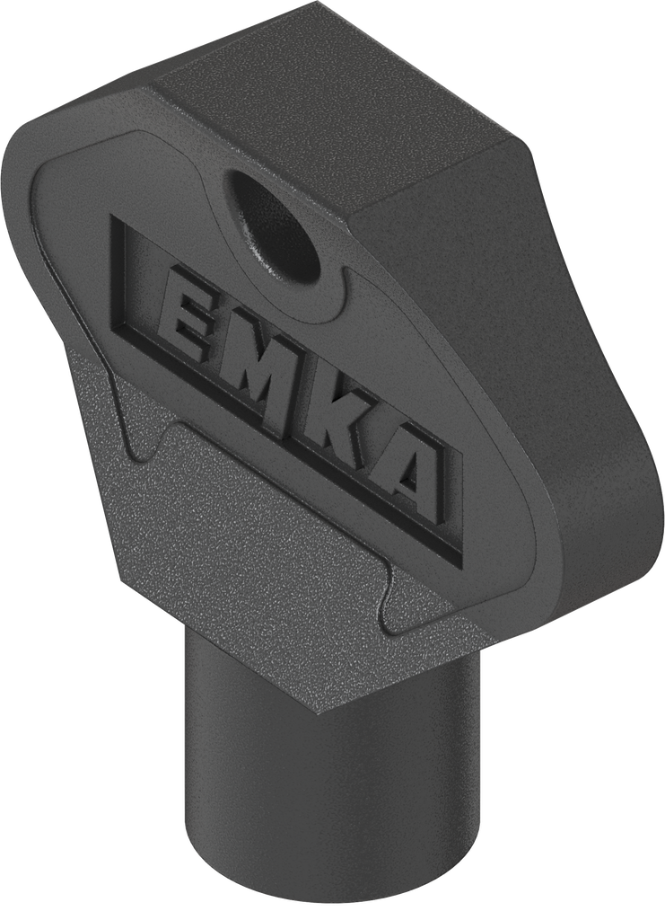 Key for insert square 7, Polyamide GF black