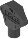 Key for insert square 6, Polyamide GF black