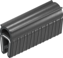 Sealing profile, self-clamping, Foam rubber EPDM; clamping profile EPDM 60 ± 5 Shore A black