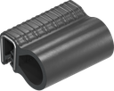 Sealing profile, self-clamping, Foam rubber EPDM; clamping profile EPDM 65 ± 5 Shore A black