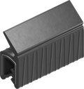 Sealing profile, self-clamping, Foam rubber EPDM; clamping profile EPDM 60 ± 5 Shore A black