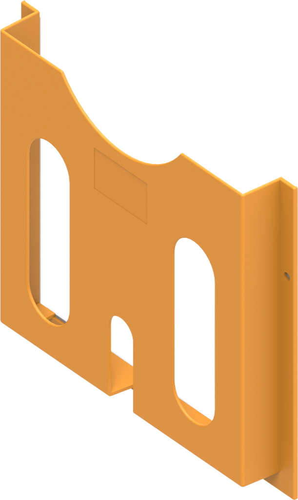 Schaltplantasche. orange