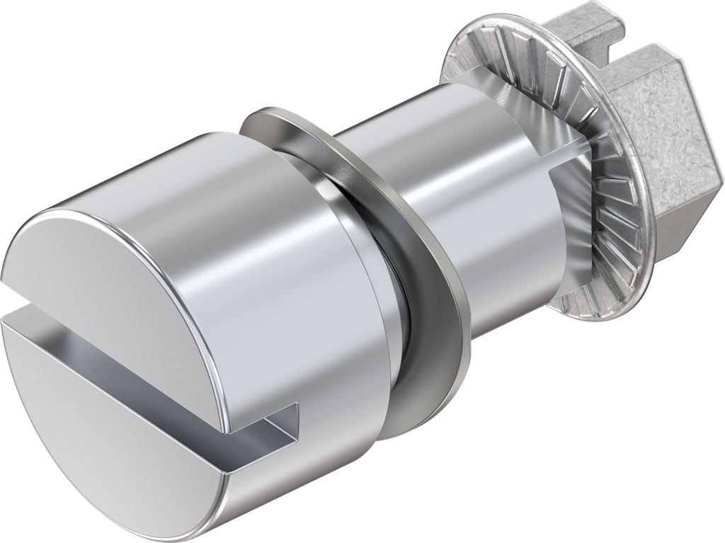 Insert slot 1.5 x 3, Zinc die chrome-plated