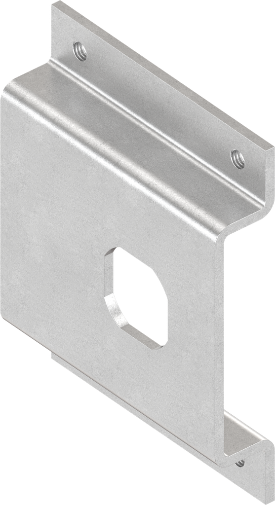 Support for slam-lock, Steel zinc-plated