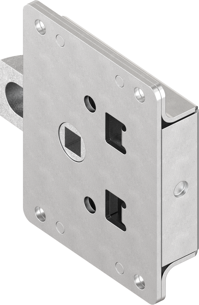 Fallenschloss, Stahl verzinkt