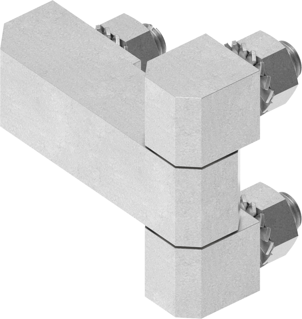 180° Scharnier, Stahl verzinkt