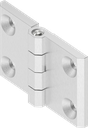 270° Hinge, Stainless steel AISI 316 polished P.2758sklop