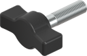 Tommy screw, Steel and poylamide black