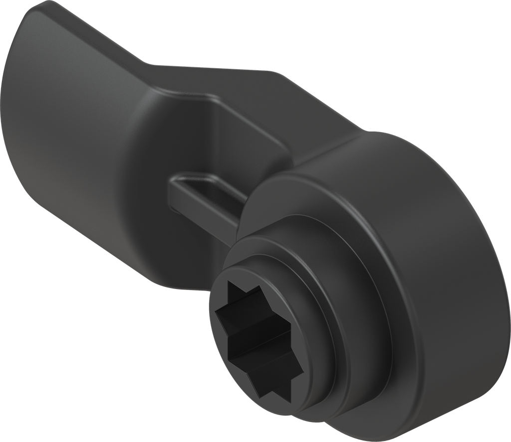 Zunge, Polyamid GF schwarz